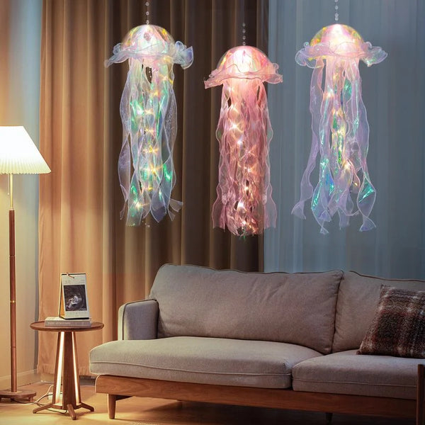 Hanging Jellyfish Lamp