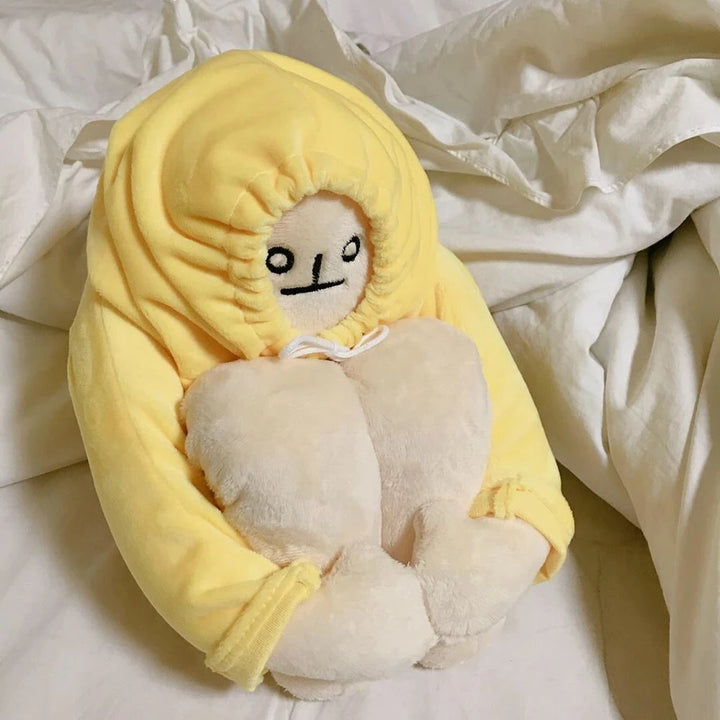 The Moody Banana Plushie