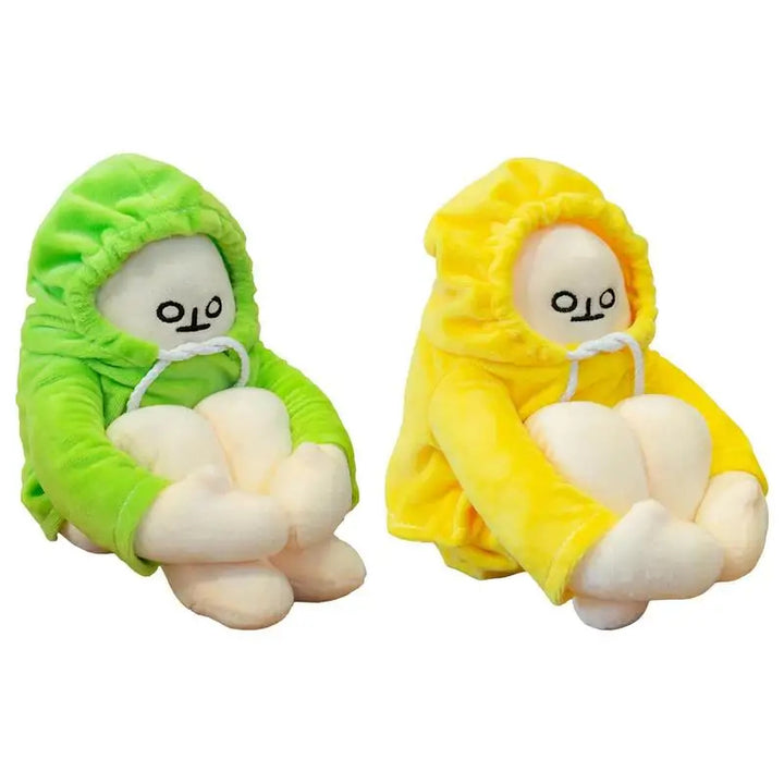 The Moody Banana Plushie