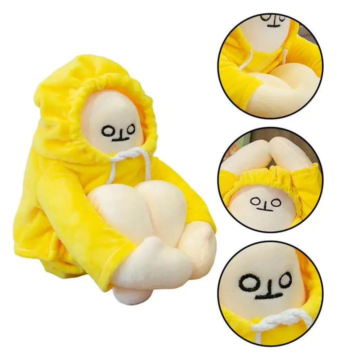 The Moody Banana Plushie