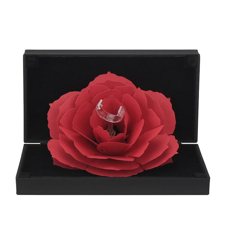 Rotating Rose Ring Box