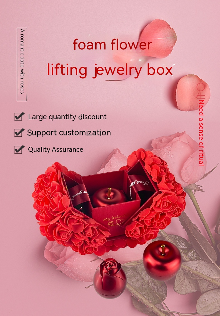 Rose Jewelry Gift Box