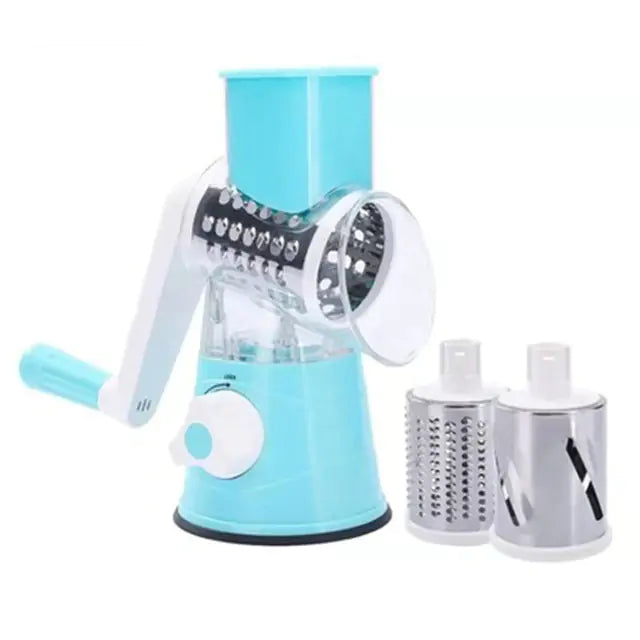 Manual Vegetable Cutter Blue