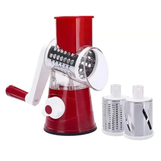 Manual Vegetable Cutter Red